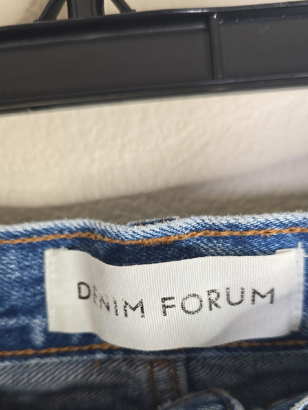 Denim Forum Light Blue Distressed Cutoff Jean Shorts The Ex Boyfriends Shorts - Picture 3 of 8